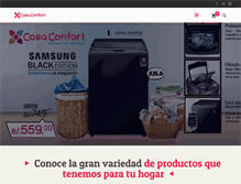 Tablet Screenshot of casaconfort.net